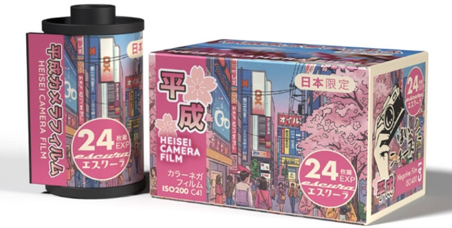 Escura Heisei Camera Film 彩色負片 日本限定版 ISO200 24張, 1個