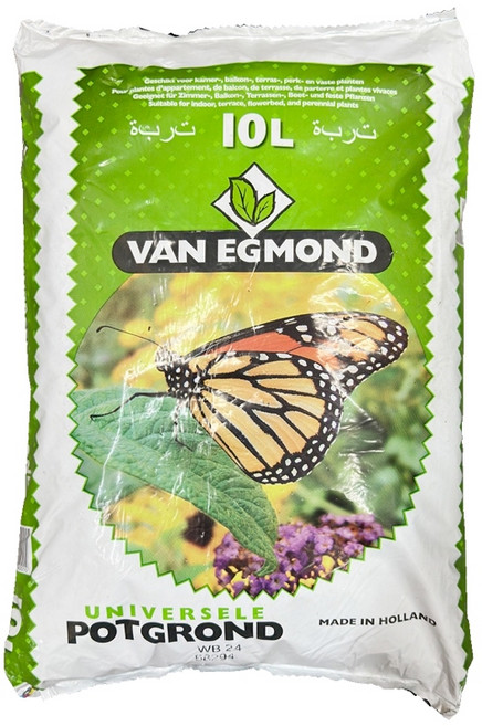 VAN EGMOND 萬國牌 荷蘭原裝進口 泥炭土 培養土 5L/10L/20L, 1件, 10L (約2.3KG), 10L