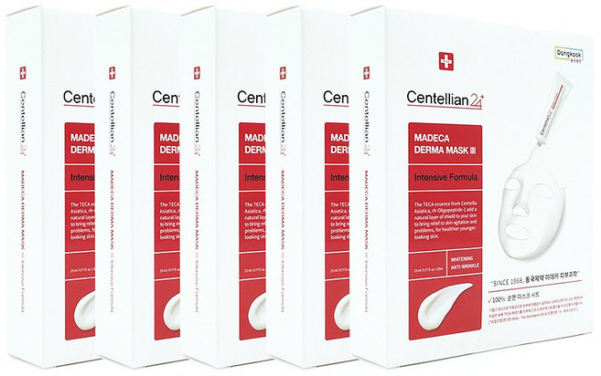 동국제약 마데카 더마 마스크팩3 인텐시브 포뮬러, 10개입, 5개