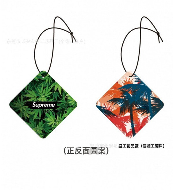 diptyque 車載香薰片 藍風鈴香氣, 1個, 樹葉(藍風鈴):1個
