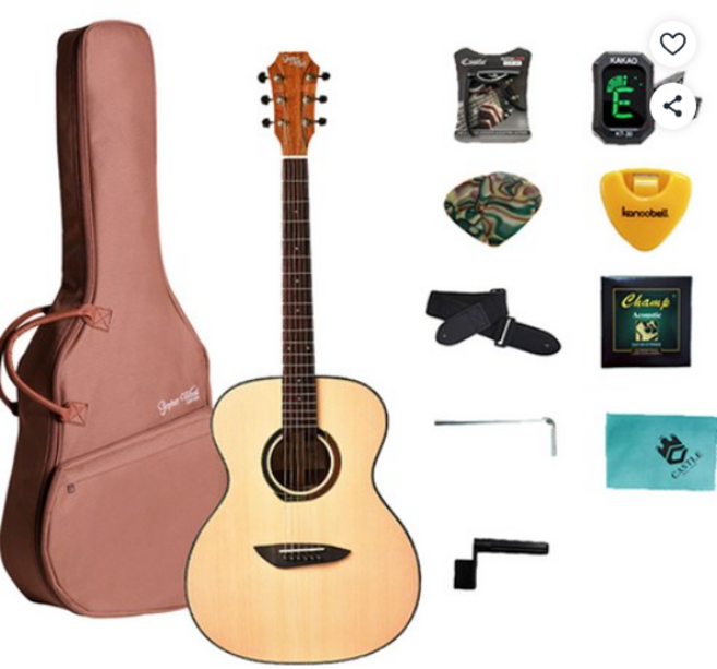 고퍼우드 어쿠스틱 기타 + 구성품 13종, 01 G110(풀세트), NS, 1개