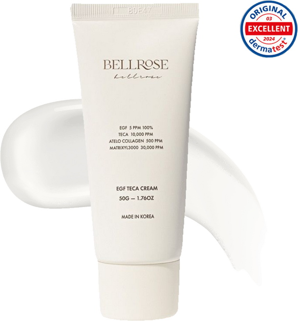 [EGF 5ppm 고함량] 재생 이지에프 크림 레이저 시술 후 점뺀 후 판테놀 테카 시카 병풀 매트릭실 주름 미백 기미 흔적 흉터, 1개, 50ml