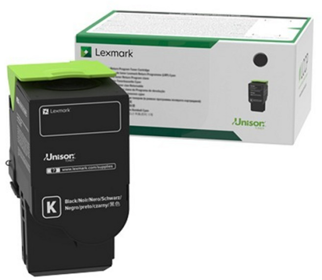 Lexmark 原廠原裝 高容量 黑色碳粉匣 78C3XK0, 1個