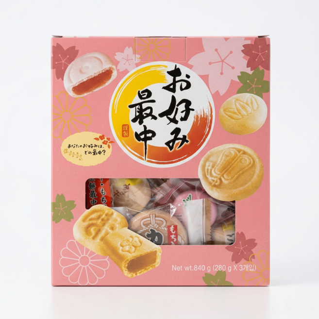 코스트코 오코노미모나카 840g 일본과자, 1개