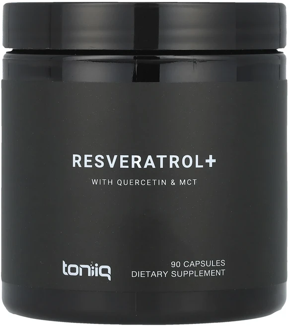 새해 첫좋은선물 Toniiq 레스베라트롤+ 퀘르세틴 및 MCT 함유 캡슐 90정 제대로 할인합니다, Toniiq레스베라트롤퀘르세틴및MCT함유캡슐90정, 1개 - 쿠팡