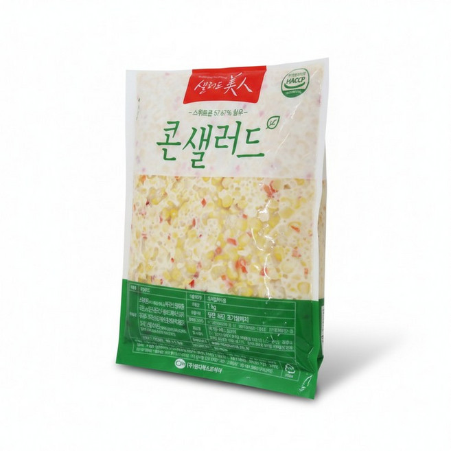 콘 샐러드 1kg+참치 샐러드 1kg, 2개, 1kg