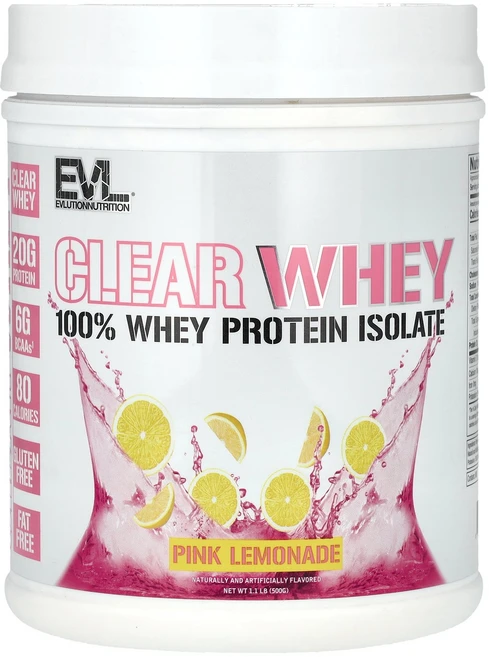 EVLution Nutrition 이볼루션뉴트리션 클리어 웨이 아이솔레이트 11lb 파우더 단백질보충제, 1개, 4.99kg - 쿠팡