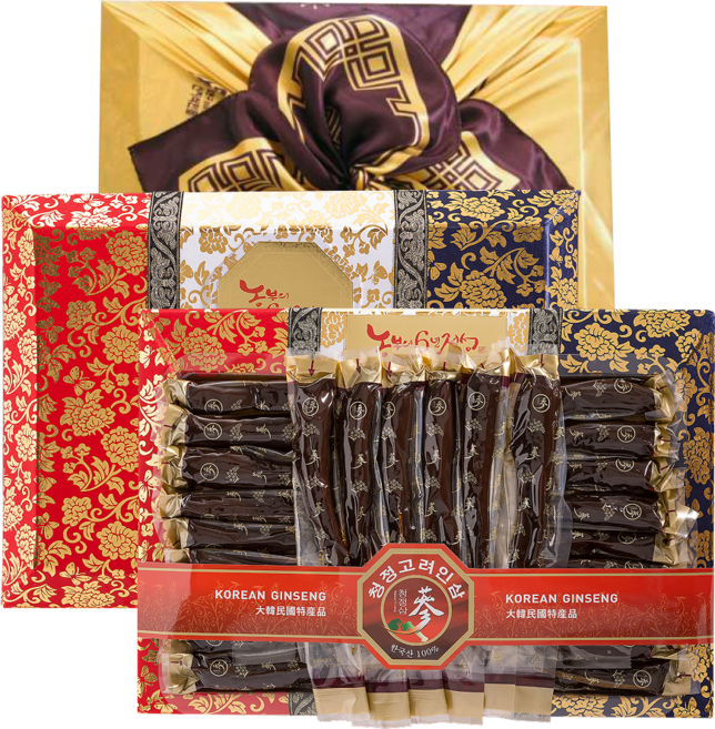 고려 홍삼 정과 절편 국내산 6년 명절 선물 세트 답례품, 1개, 1kg