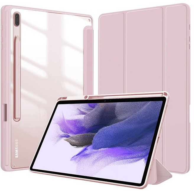 갤럭시 탭 슈퍼 클리어 펜슬 수납 케이스, 베이비핑크