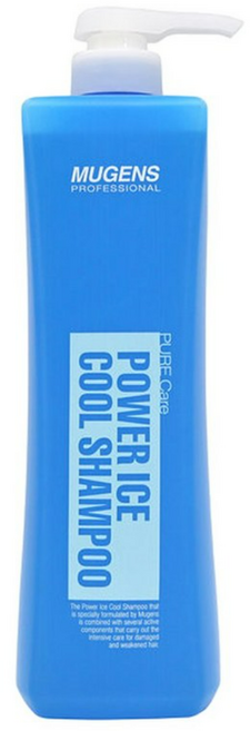 뮤겐스 파워 아이스 쿨 샴푸, 1kg, 4개