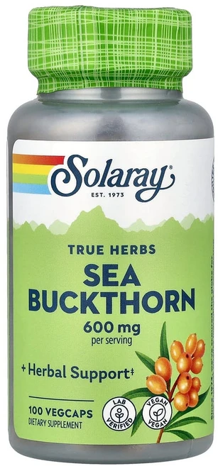 솔라레이 True Herbs 산자나무 600mg 베지 캡슐 100정(캡슐 1정당 300mg), SOR13799, 1개, 100정 - 쿠팡