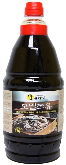 절대미각유경빈 모밀쯔유 소스, 1개, 1.8L