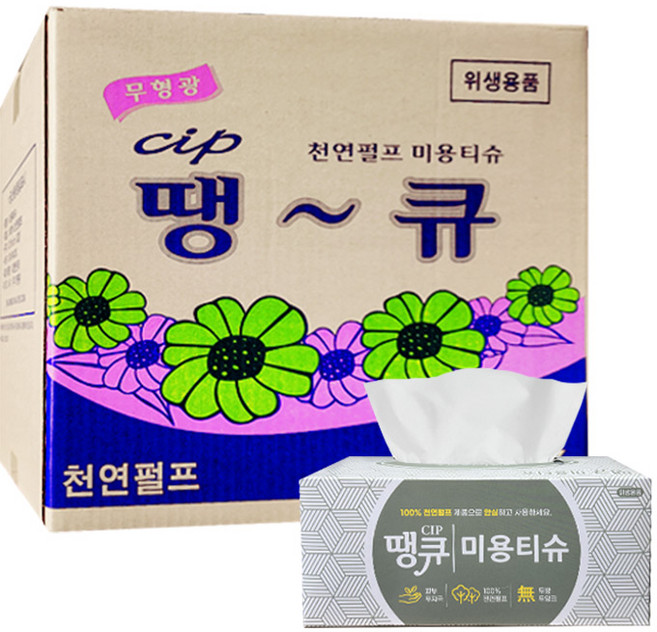 땡큐 미용티슈, 24개, 200매