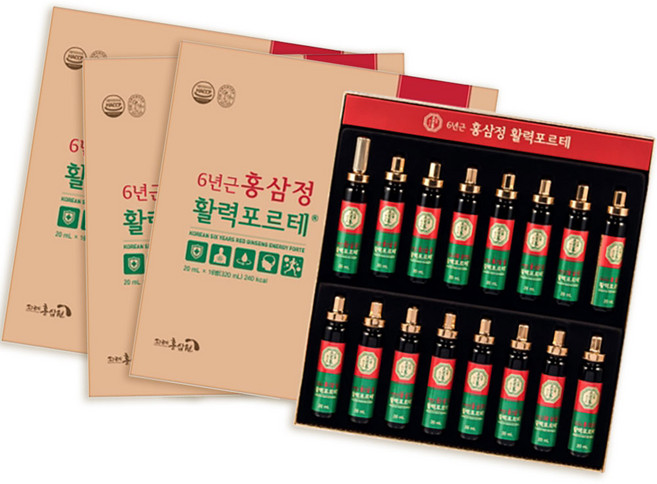 6년근홍삼 대추 참당귀 건지황 천궁 인삼열매 농축액 고려원, 3개