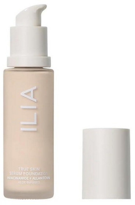 ILIA 트루 스킨 세럼 파운데이션 | 논코메도제닉 프리 무중 느낌 조립 가능한 커버 한 피부에 안전함 살리나 라이트 미디엄 뉴트럴 언더톤 SF5 238607