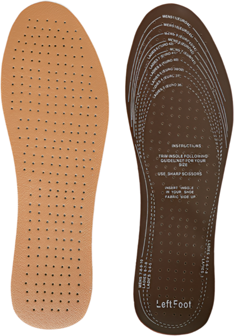 잘라서 쓰는 라텍스 가죽 여름 인솔 남녀공용 깔창