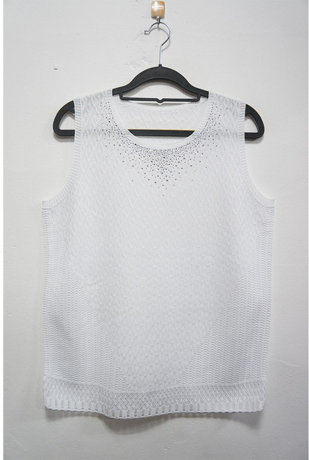 형제상회 할머니티 할머니옷 여름 니트 나시 국산 엄마옷 홀가먼트 0041SS07