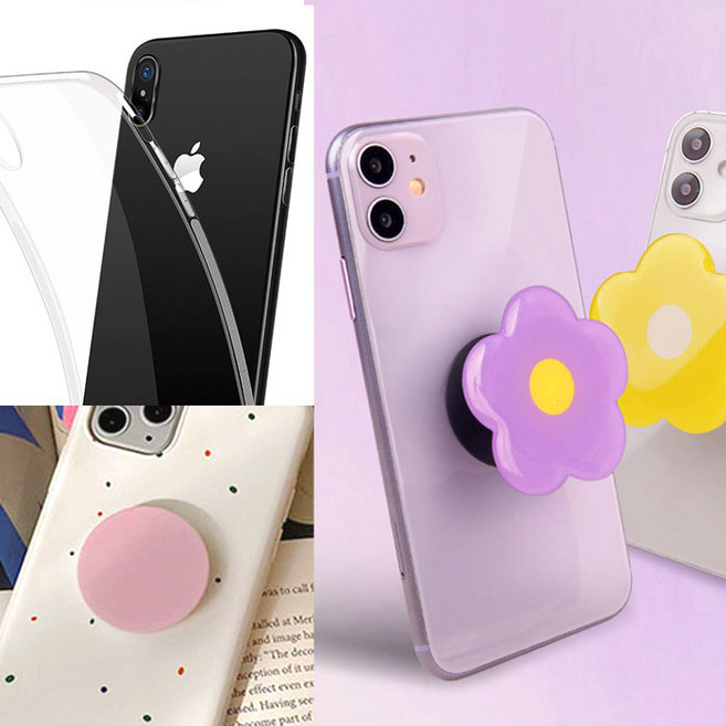 갤럭시 J7 2016 컬러 스마트톡 투명 젤리 케이스 SM-J710