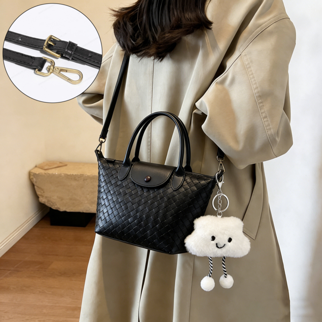 Firina 여성 가방 크로스백 숄더백 토트겸용 위빙 만두백 데일리