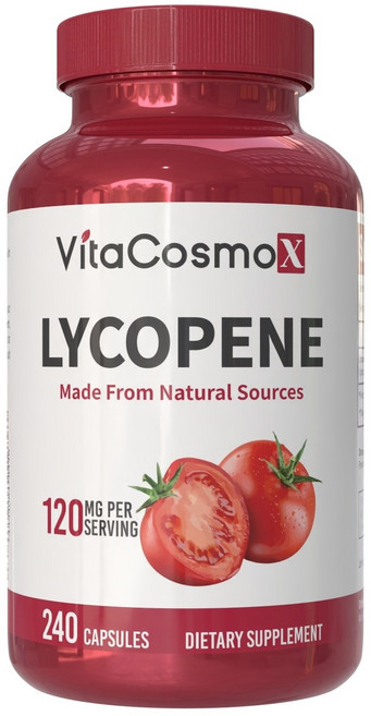 비타코스모 VitaCosmoX 항산화 건강 리코펜 토마토 추출물 리코펜 50mg 180정 영양제, 1개, 240정