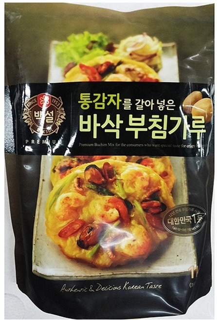 업소용 식당 식자재 재료 백설 통감자 부침가루 1Kg eun3021NI, 1개, 1ml, 1g