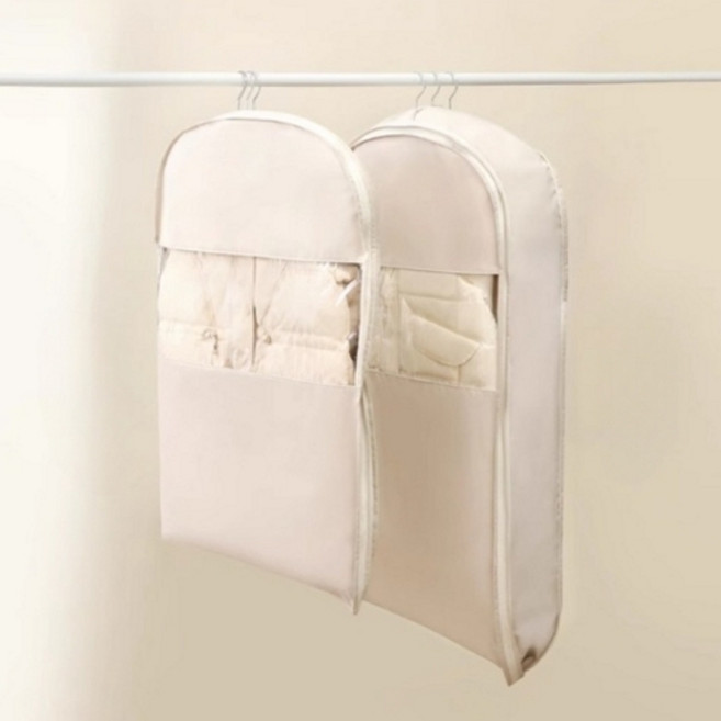 압축팩 옷커버 패딩 롱코드 압축파우치 먼지방지 커버