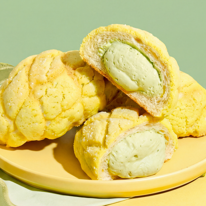 엣홈045 메론크림소금빵 완제 135g 5개입, 5개