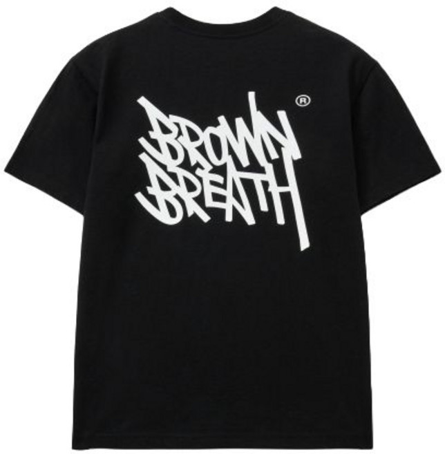 국내매장판 브라운브레스 키즈 반팔티 KIDS TAG TEE - BLACK KLMMST001BK 395307