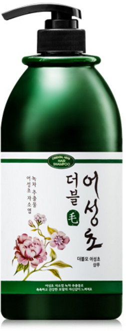 더블모 어성초 두피 샴푸 플로럴향, 1L, 1개