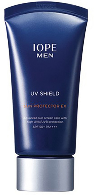 아이오페 맨 UV 쉴드 선 프로텍터 EX SPF50+ PA++++, 50ml × 4개, 4개, 50ml