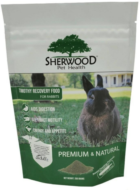 셔우드 토끼 응급 회복 사료 200g [Sherwood Recovery Food for Rabbit 200g], 1개