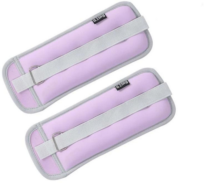 요가 러닝 댄스 손목 발목 스트랩 다기능 중량 샌드백 0.25KG 0.5KG 1KG, 0.5kg 퍼플, 500g