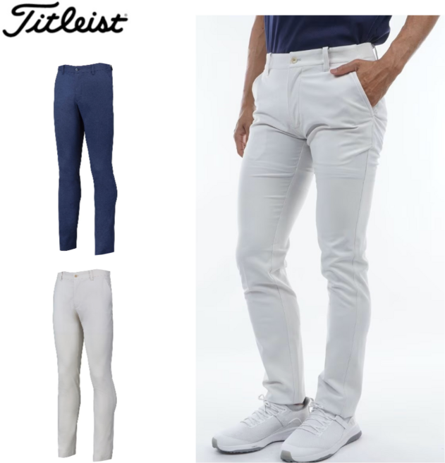 타이틀리스트 남성 멜란지 파나마 골프바지 TLPMP170J