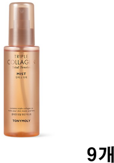 토니모리 트리플 콜라겐 토탈 텐션 미스트, 110ml, 9개