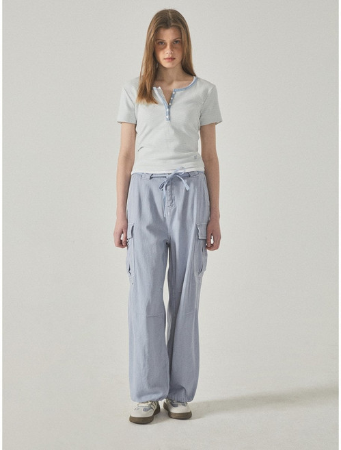 매장정품 WHO.A.U 후아유 Wing Cotton Cargo Pants(F) WHTAF2323F 1420109