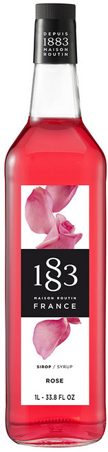 (카페시럽) 1883 로즈 시럽 1000ml 6개, 1L