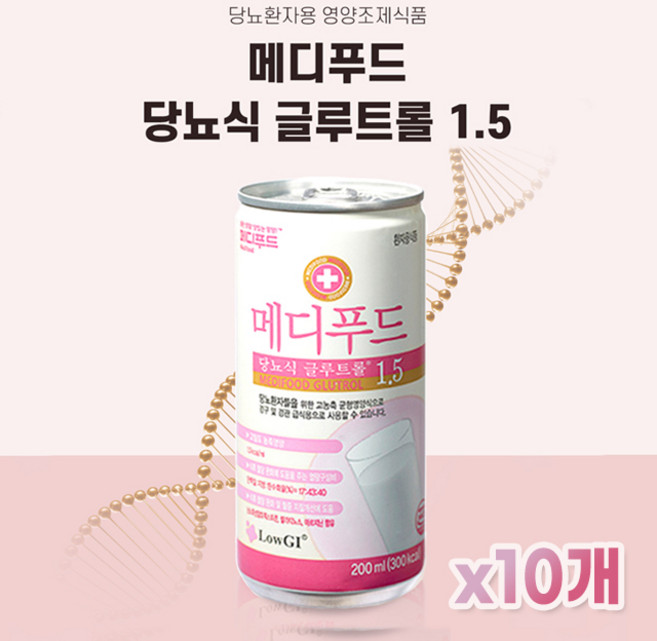 메디푸드 당뇨식 글루트롤1.5, 10개