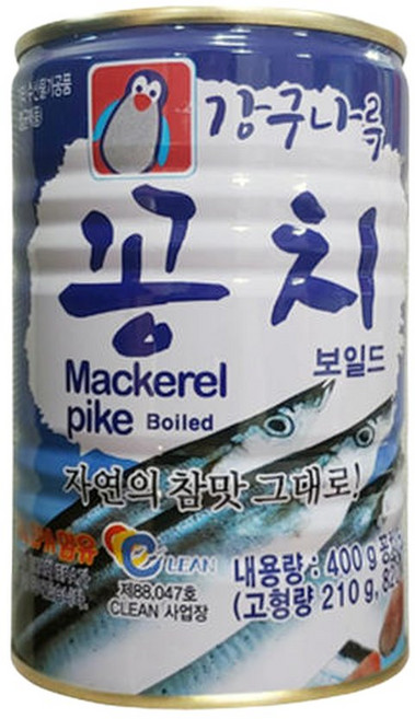 펭귄HC 꽁치통조림 400g x 24캔 꽁치캔 반찬