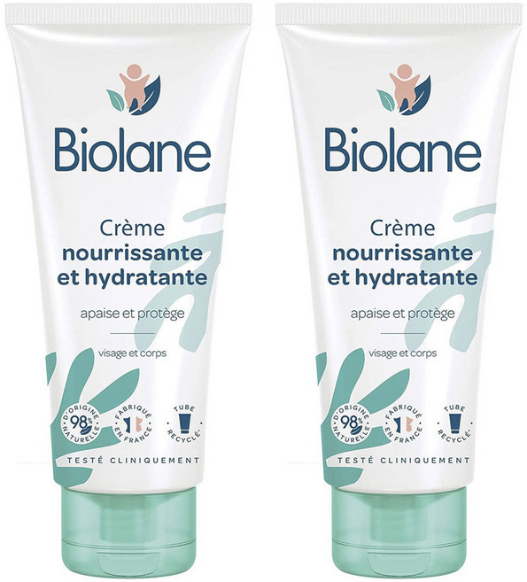 비올란 너리싱 앤 모이스처라이징 크림, 100ml, 2개