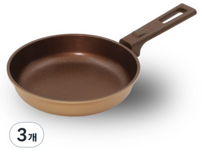 키친아트 인덕션 루나 IH 프라이팬, 3개