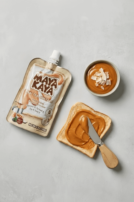 MAYA KAYA 泰奶椰香抹醬, 1個, 迷你櫸木奶油刀 長12cm, 24g