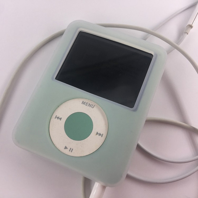 iPod Nano 3 5 6 3rd 5th 6th 부드러운 실리콘 보호 쉘 케이스 커버, clear white case, 1개, Nano 3 3rd