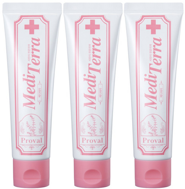 프로벨 메디테라 시린이치약 고불소 인체적용시험완료 시린이완화 시린이예방+제조사책임보험, 3개, 120g