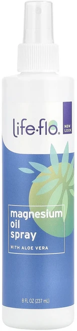 단백질 비타민 철분 마그내슘 칼슘 Life-flo 마그네슘 오일 스프레이 알로에베라 함유 237ml(8fl oz) 고루고루섭취해주세요, Lifeflo마그네슘오일스프레이알로에베라함유237ml8 - 쿠팡