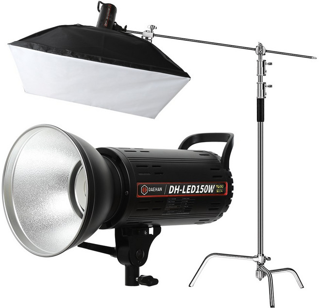 썬빔 C스탠드 소프트박스 방송 장비 지속광, 1세트, 썬빔 C 소프트