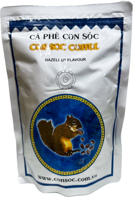 [콘삭/ 다람쥐] X500 베트남 프리미엄 커피 아라비카/ 로부스타/ 헤이즐넛/ 500g, 분쇄, 1개