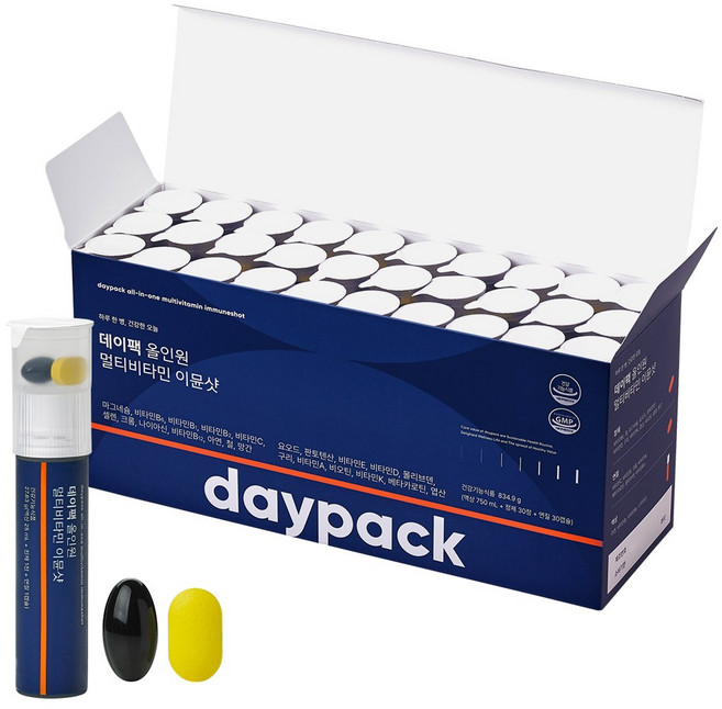 데이팩 올인원 액상 멀티비타민 이뮨샷 5000%, 1개, 30회분