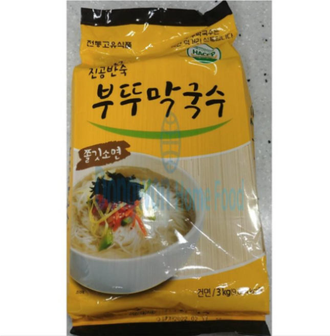 국수소면 부뚜막 구포 3kg, 단품, 1개
