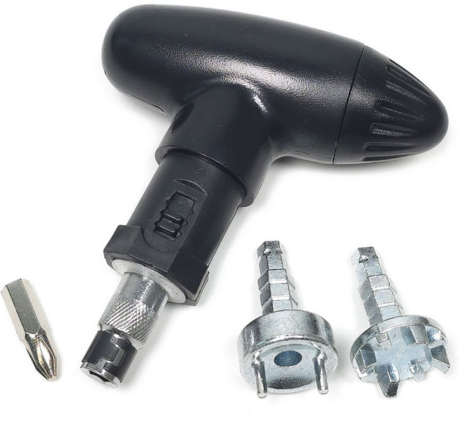 예코 골프화 스파이크 렌치 다기능형 징 교체 공구 도구 고급형, 1개