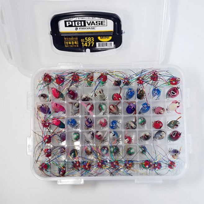 피기베이스 미니 블랙 70 쭈꾸미 스몰에기 전용케이스